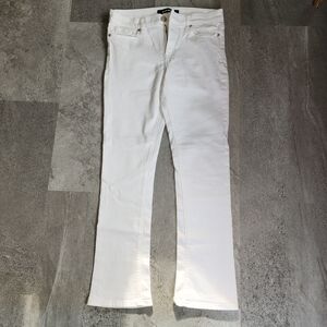 Express Women's White Flare Jeans